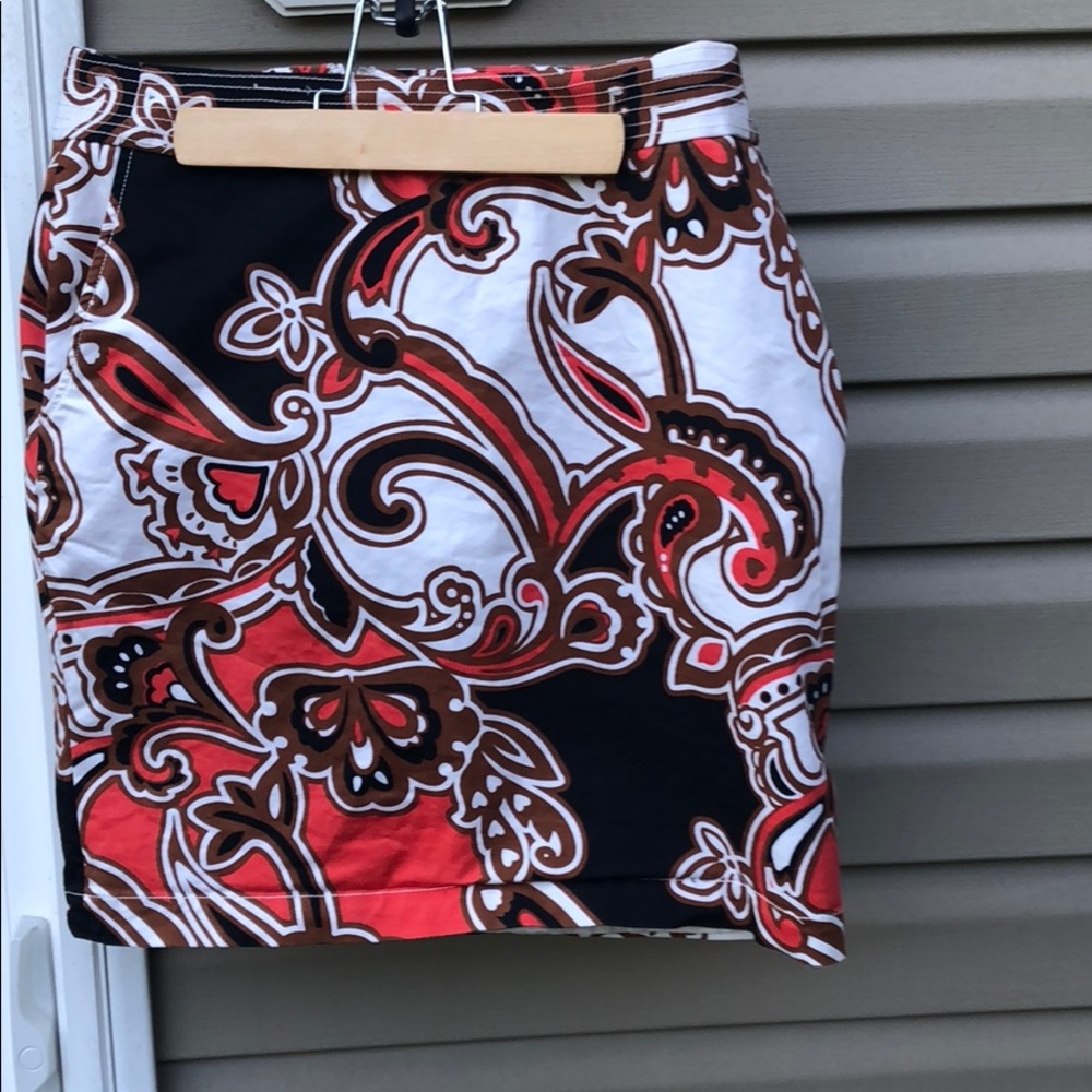 Medina print skirt